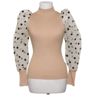 Top (Beige, Black, White) from Vinceotto Polyamide, Viscose