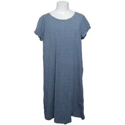 Nattlinne (Blå, Vit) från ICA Elastan, Ekologisk bomull