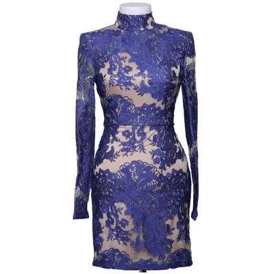 Robe de cocktail (Bleu, Beige) de Peace + Love Polyester