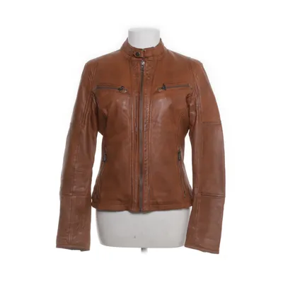 Leather jacket (Brown) from Dekkers Polyester, Leather