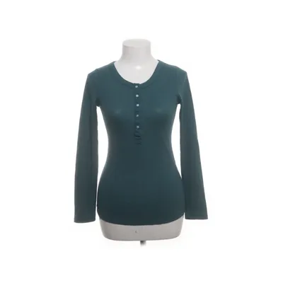 Henley shirt (Groen) van Hunkemöller Elastaan, Polyester, Viscose