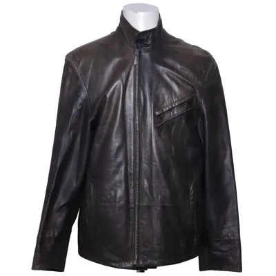 Bikerjacke (Braun) von Doris Hartwich