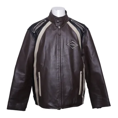Motorcykeljakke (Brun, Sort, Beige) fra Brooker Jeanswear Polyester