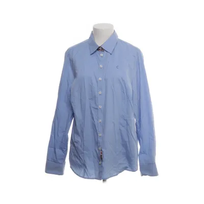 Shirt (Blauw) van Clarina Collection Katoen, Elastaan, Polyester