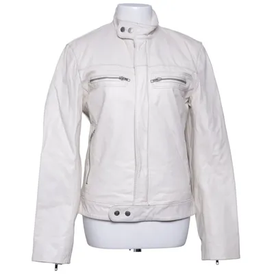 Veste en cuir (Beige) de Emilio Cuir
