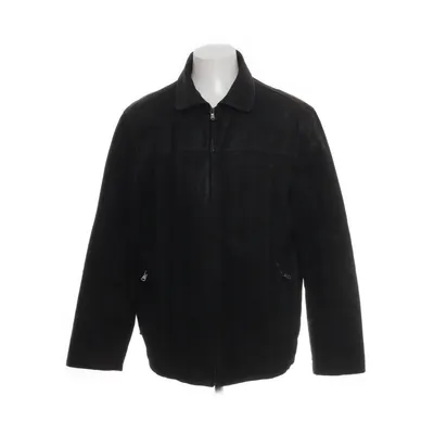 Leather jacket (Black) from Kingston Polyester, Leather