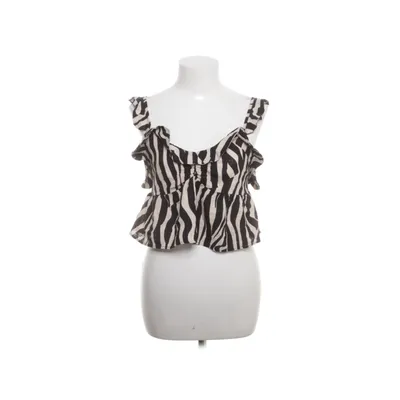 Crop top (Svart, Beige) från Zara