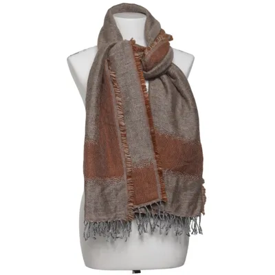 Écharpe (Marron, Gris) de Moshi Acrylique, Coton, Laine