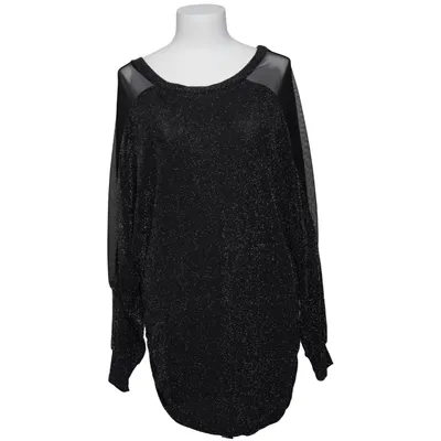 Tunic (Black, Silver) from Creme Fraiche Elastane, Polyester