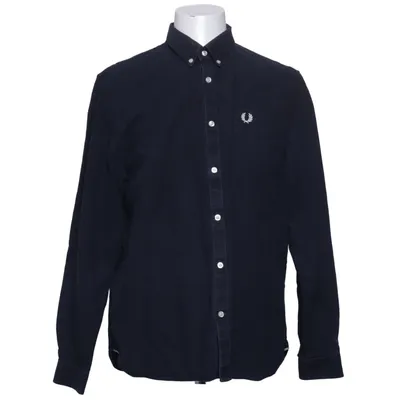 Button down shirt (Black) from Fred Perry Cotton