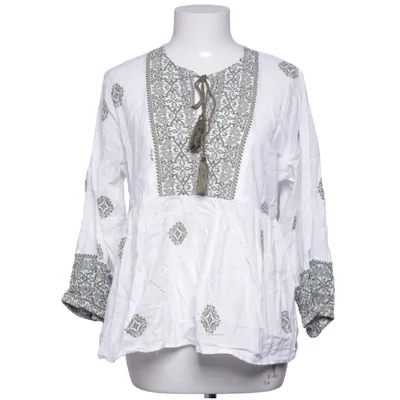 Bluse (Weiß, Grün) von Pigalle