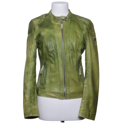 Leren jack (Groen) van Gipsy Katoen, Leer