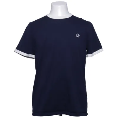 T-shirt (Bleu, Blanc) de Fred Perry Sportswear Coton