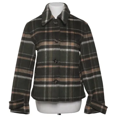 Jacka (Grön, Beige, Vit, Flerfärgad) från Abercrombie & Fitch Polyester, Ull