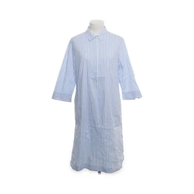 Jurk (Wit, Blauw) van Betty Barclay Katoen, Elastaan, Polyamide
