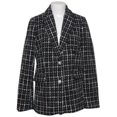 Kavaj (Svart, Vit) från Jean Pascale Akryl, Bomull, Polyamid, Polyester, Viskos, Ull