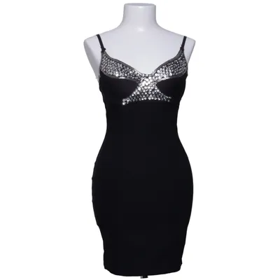 Cocktailjurk (Zwart, Zilver) van Oxygene Elastaan, Polyamide, Viscose