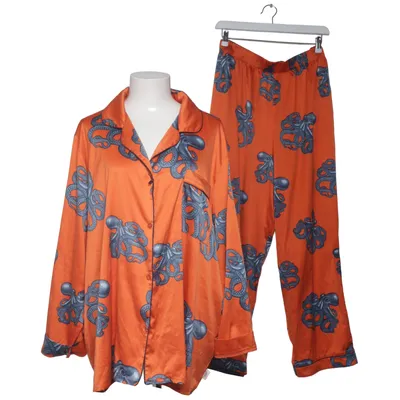 Pyjama (Oranje, Blauw) van Chelsea Peers Elastaan, Polyester