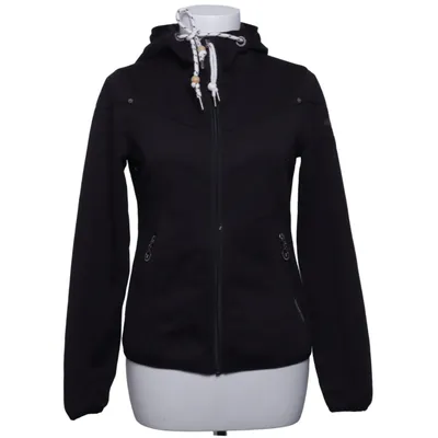 Hoodie (Black) from Schmuddelwedda Polyester, Polyurethane, Viscose