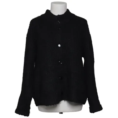 Cardigan (Zwart) van Kaffe Acryl, Alpacawol, Elastaan, Polyester