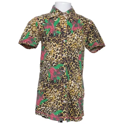 Short sleeve shirt (Yellow, Multicolored) from Claesen's Cotton, Elastane