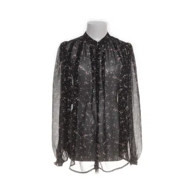 Blus (Svart, Flerfärgad) från QS Polyester