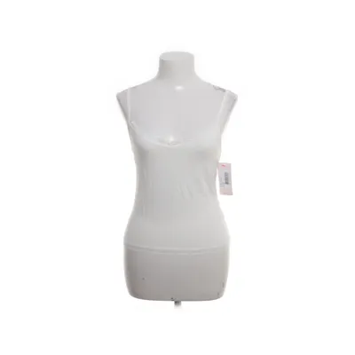 Crop top (Wit) van Nelly Elastaan, Viscose