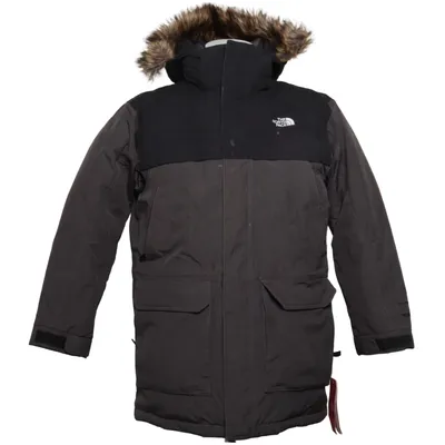 Dunjacka (Grå, Svart) från The North Face Akryl, Dun, Fjädrar, Polyamid, Polyester, Polyuretan