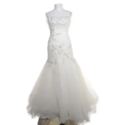 Wedding dress (White) from Benjamin Roberts Nylon, Polyester