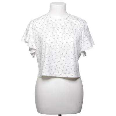 Top (Weiß, Lila) Elasthan, Polyester