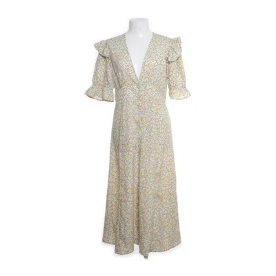 Skjortklänning (Grön, Gul, Vit) från Influence Polyester