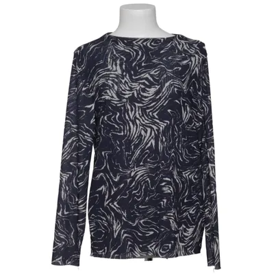 Blouse (Blue, White) from Soaked Elastane, Polyester