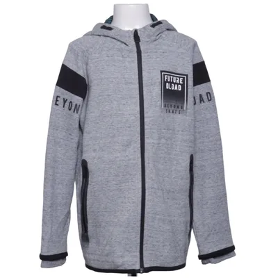 Hoodie (Gray, Black) from Download Cotton, Polyester
