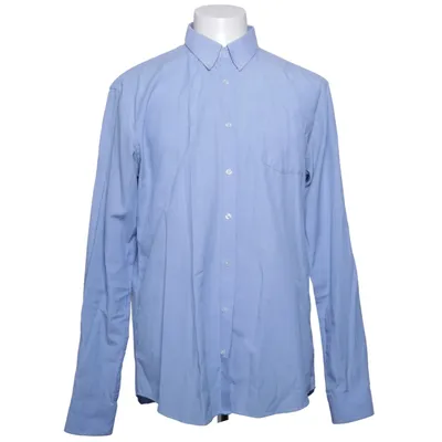 Buttondownskjorte (Blå) fra Aplace Bomuld, Polyester