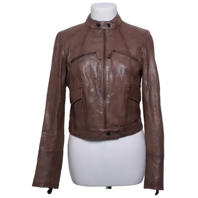 Lederjacke (Braun) von Cubus Leder, Polyester