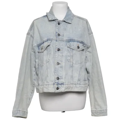 Denimjakke (Blå) fra Never Denim Genanvendt bomuld