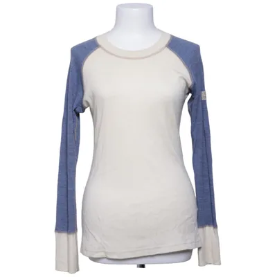 Base layer shirt (Beige, Blue) from Janus Merino wool