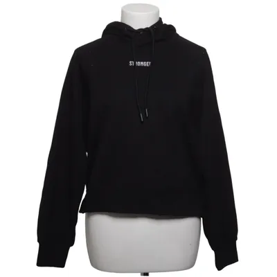 Hættetrøje (Sort) fra Stronger Bomuld, Elastan, Polyester