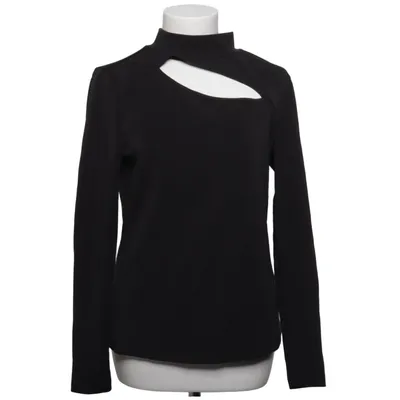 Långärmad t-shirt (Svart) från My Essential Wardrobe Elastan, Modal, Polyester