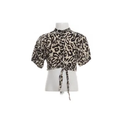 Crop top (Zwart, Meerkleurig) van Shoeby Viscose