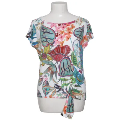 Top (Hvid, Flerfarvet) fra Monari Elastan, Viscose