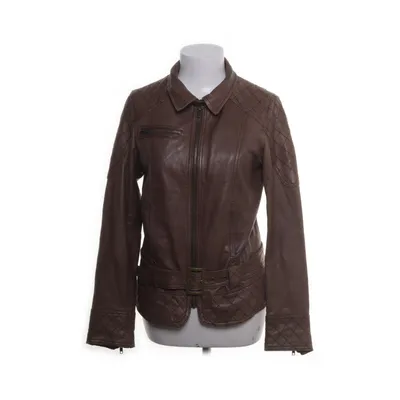 Läderjacka (Brun) från Yessica by C&A Skinn, Polyester