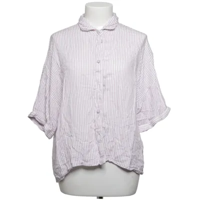 Pyjamasskjorte (Hvid, Lilla) fra Femilet By Chantelle Viscose