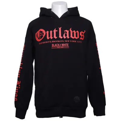 Hoodie (Black, Red) from Playback Polyester
