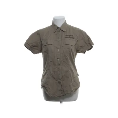 Korte mouwen shirt (Groen) van Harvest Katoen