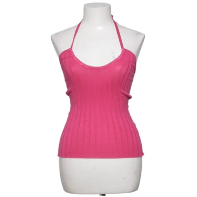 Halternecktopp (Rosa) från Bik Bok Polyamid, Viskos