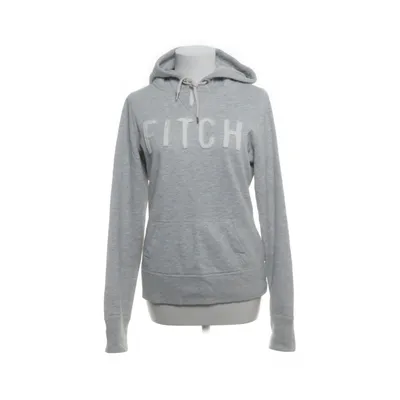 Huvtröja (Grå) från Abercrombie & Fitch Bomull, Polyester
