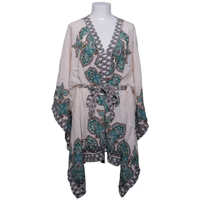 Kaftan (Beige, Mehrfarbig) von Indiska Viskose