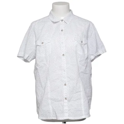 Korte mouwen shirt (Wit, Meerkleurig) van Ambria Katoen