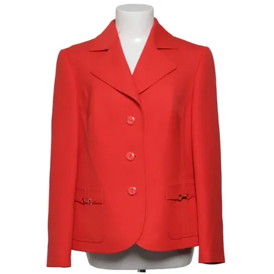 Blazer (Rood) van Delmod Viscose